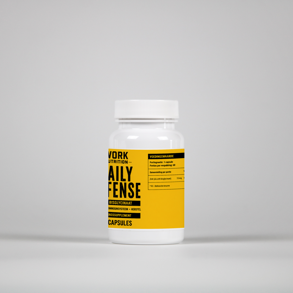 DAILY DEFENSE Zinc Bisglycinate – 60 Capsules