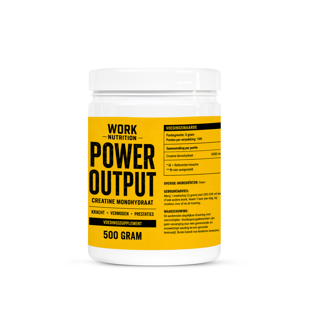 POWER OUTPUT Creatine Monohydrate – 500g