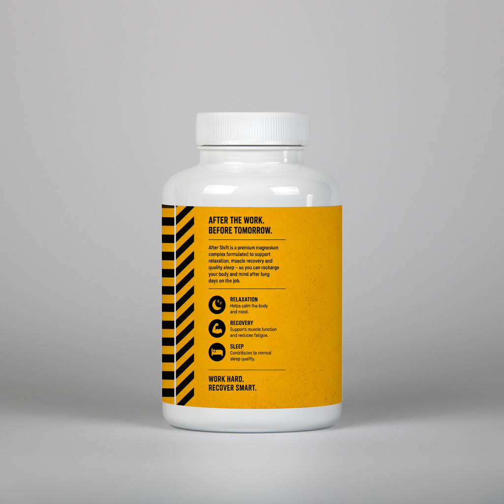 AFTER SHIFT Magnesium Bisglycinate - 120 Capsules