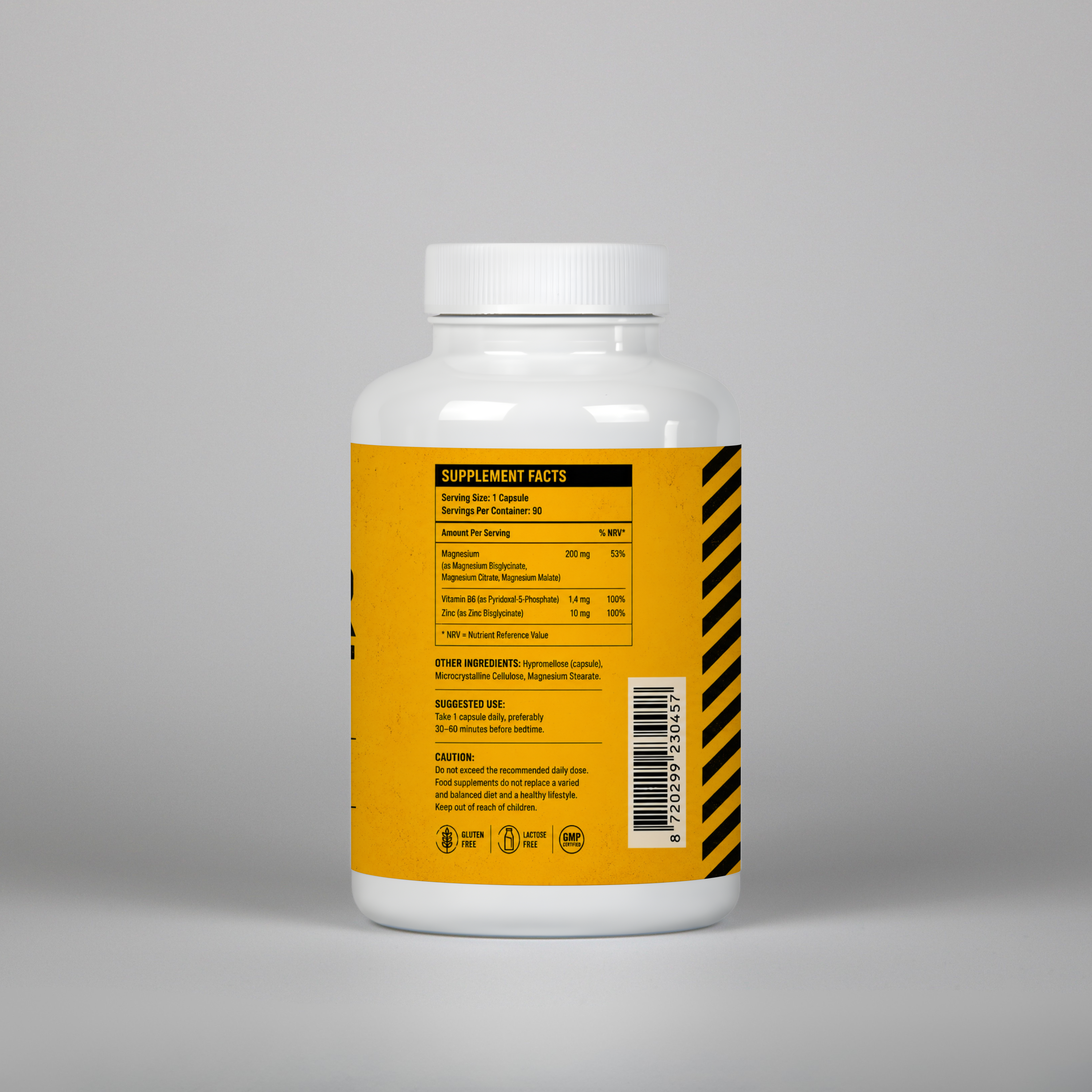 AFTER SHIFT Magnesium Bisglycinate - 120 Capsules
