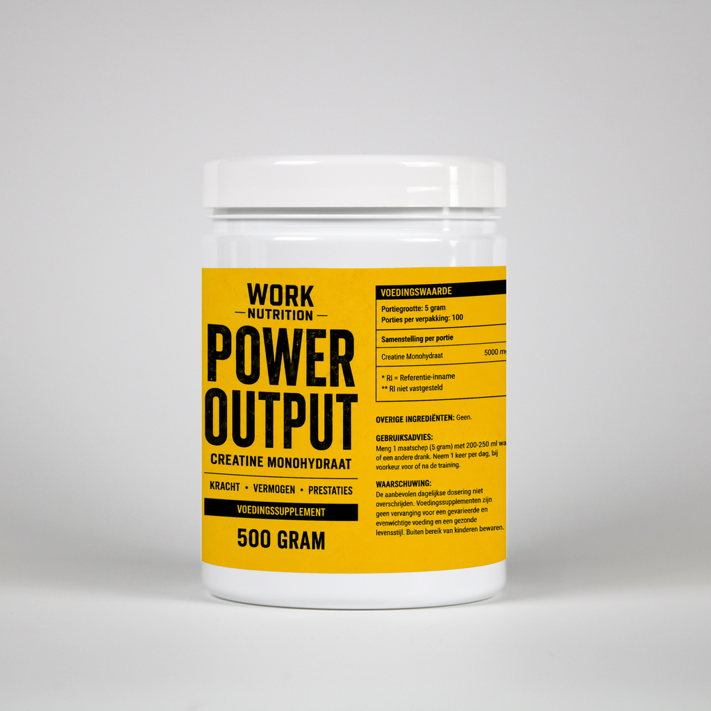 POWER OUTPUT Creatine Monohydrate – 500g