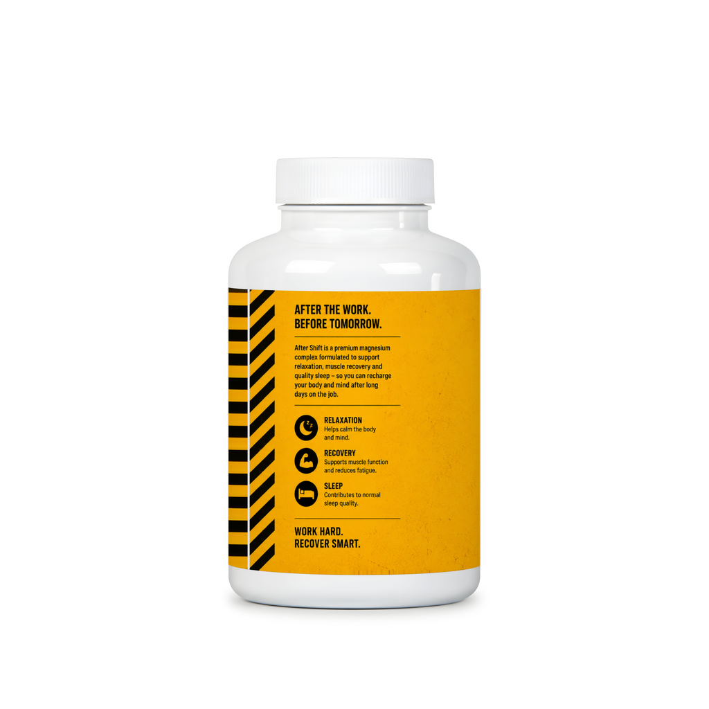 AFTER SHIFT Magnesium Bisglycinate - 120 Capsules